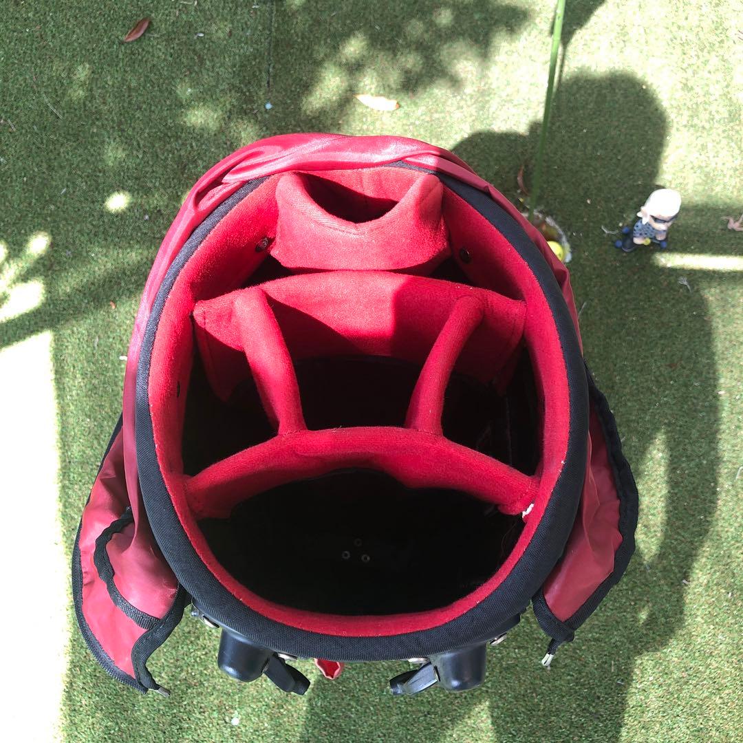 オノフ　スタンド式キャディバッグ　7分割ポケット　メンズ　レディース