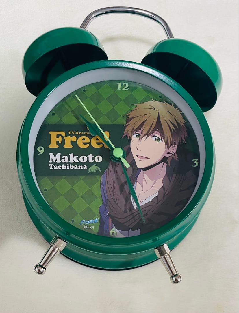Free! 目覚まし時計　橘真琴　七瀬遙　2つセット
