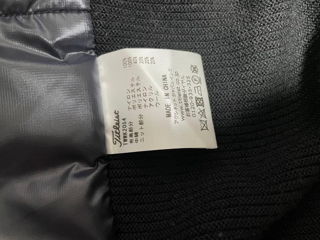 タイトリスト ゴルフ レディースブルゾン 黒 L