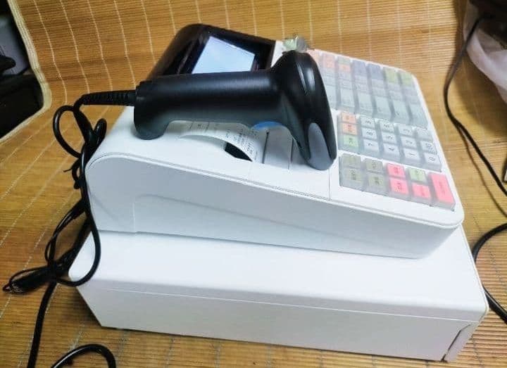 クローバーレジスター　JET-670上位スキャナ付き　PC連携　119933