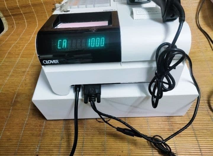 クローバーレジスター　JET-670上位スキャナ付き　PC連携　119933