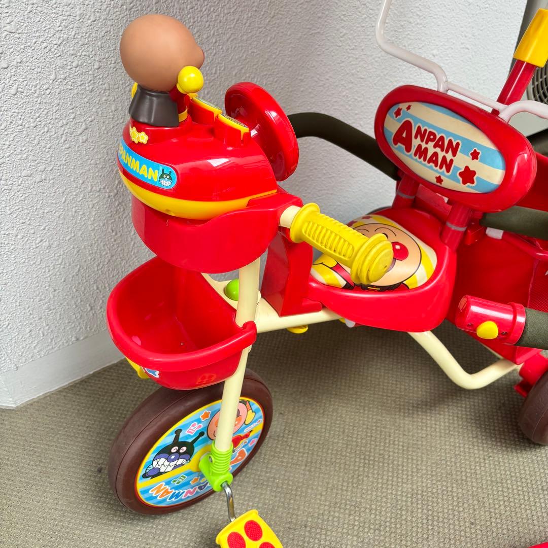 【極美品】アンパンマン三輪車フルセット