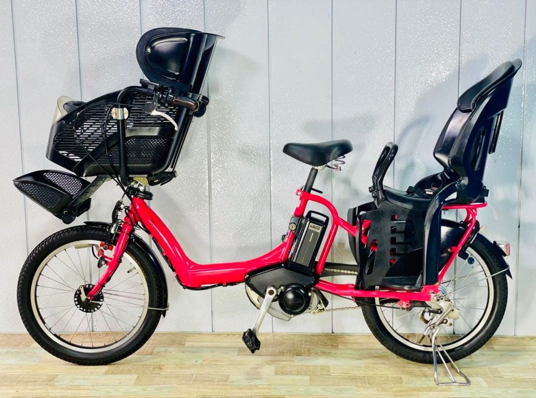 2945ブリヂストン8.7アンペア 20インチ子供乗せ電動アシスト自転車