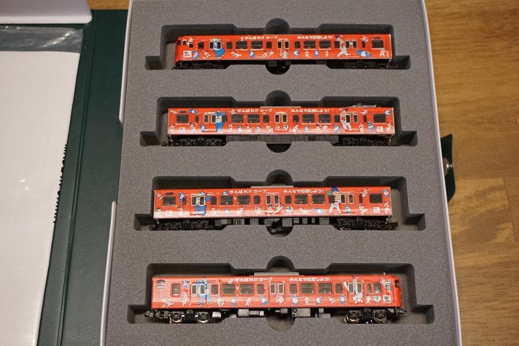 マイクロエース　115系カープ応援ラッピング　2012年仕様　4両