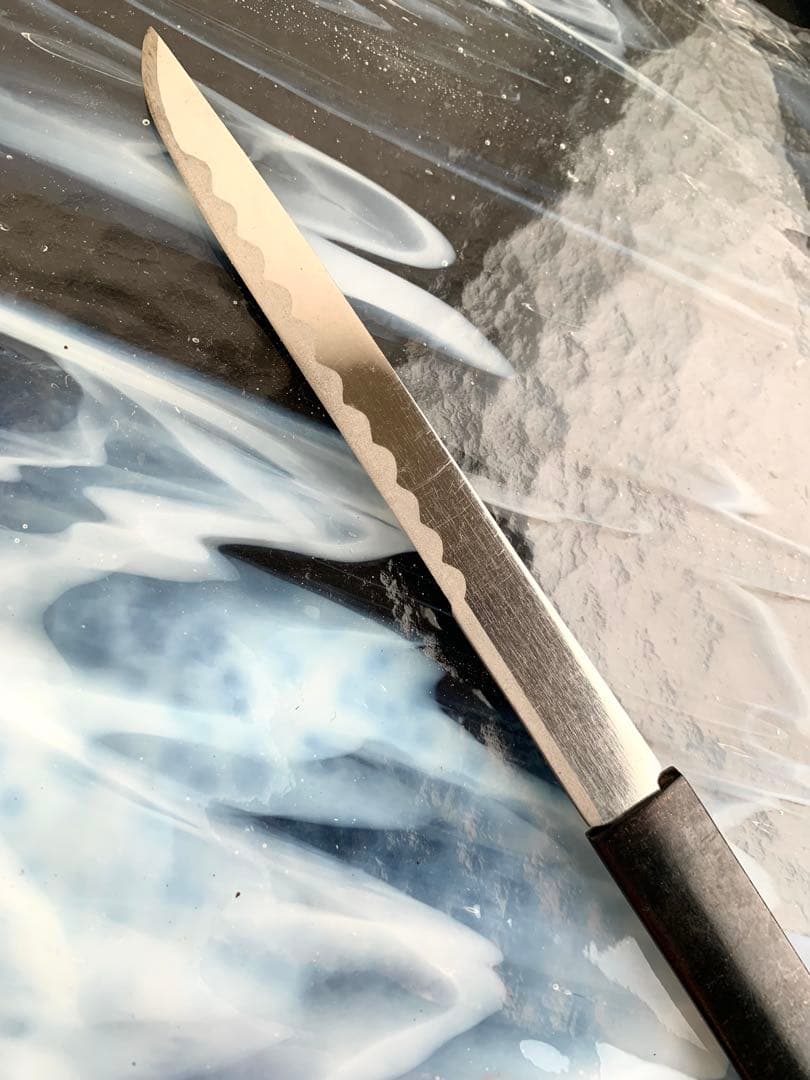 小柄小刀　木の実図小柄袋　刀装具（15cm以下の合法サイズ）