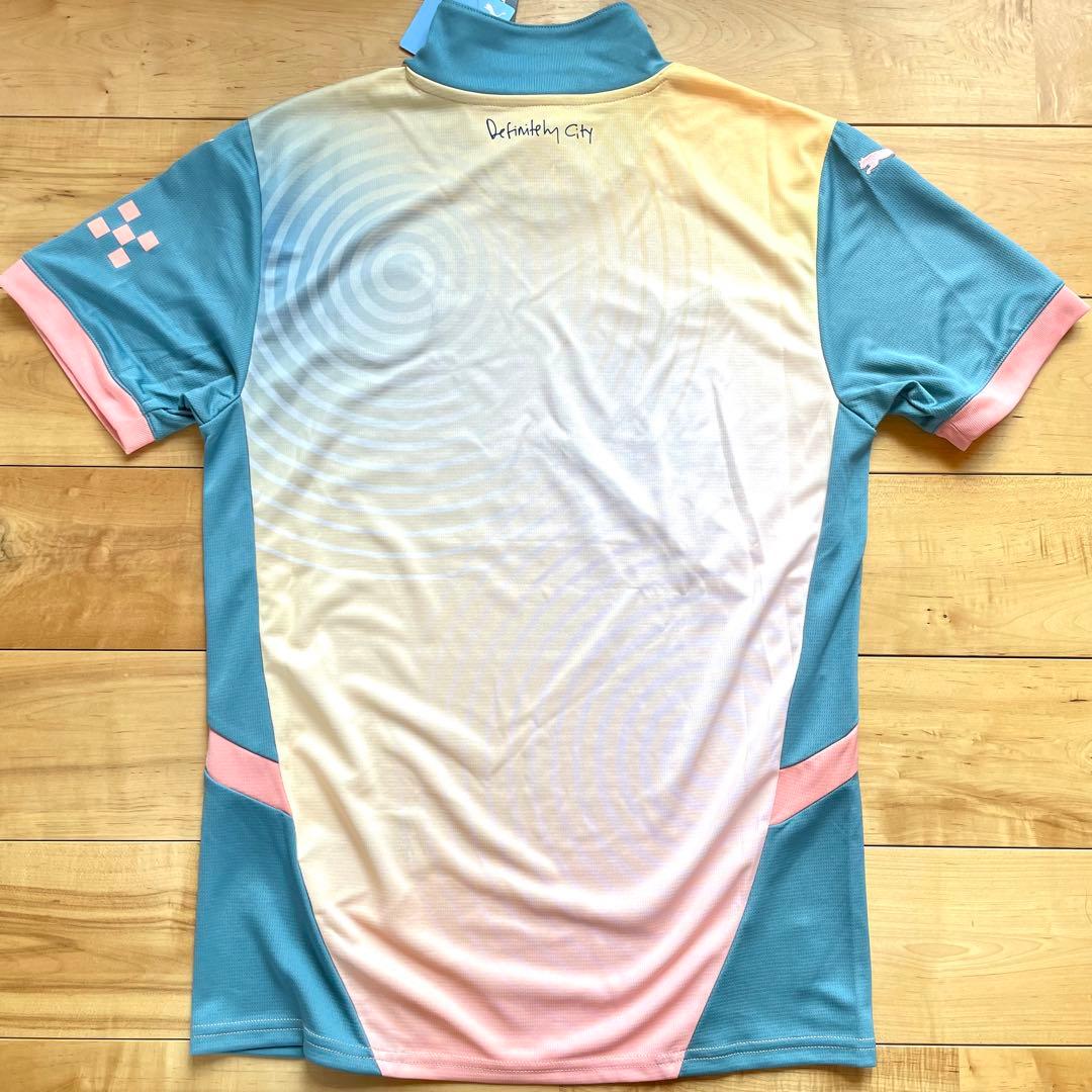 新品PUMAプーママンチェスターシティ4thユニフォームSサイズMサイズ