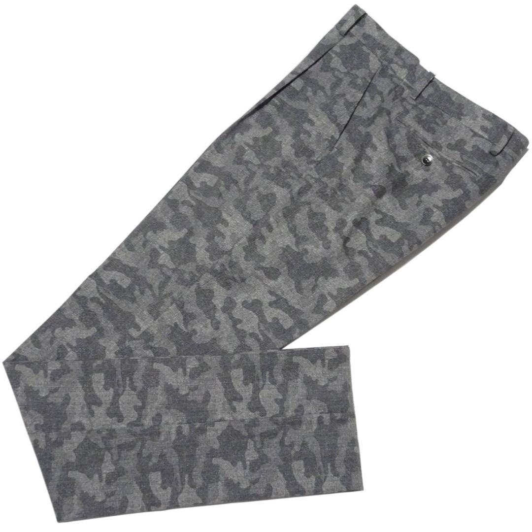 DAKS GOLF クールドッツカモフラストレッチパンツ W80/3.2万