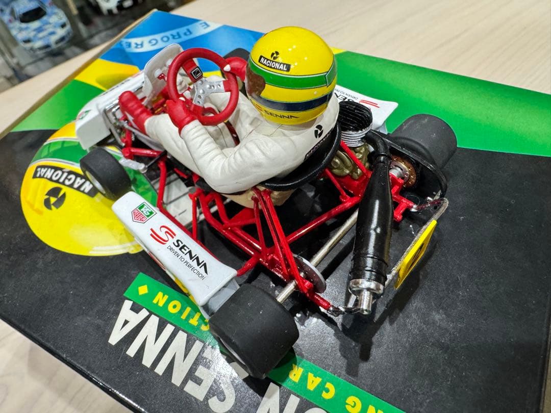 ミニチャンプス 1/18 Kart Paris-Bercy アイルトン・セナ