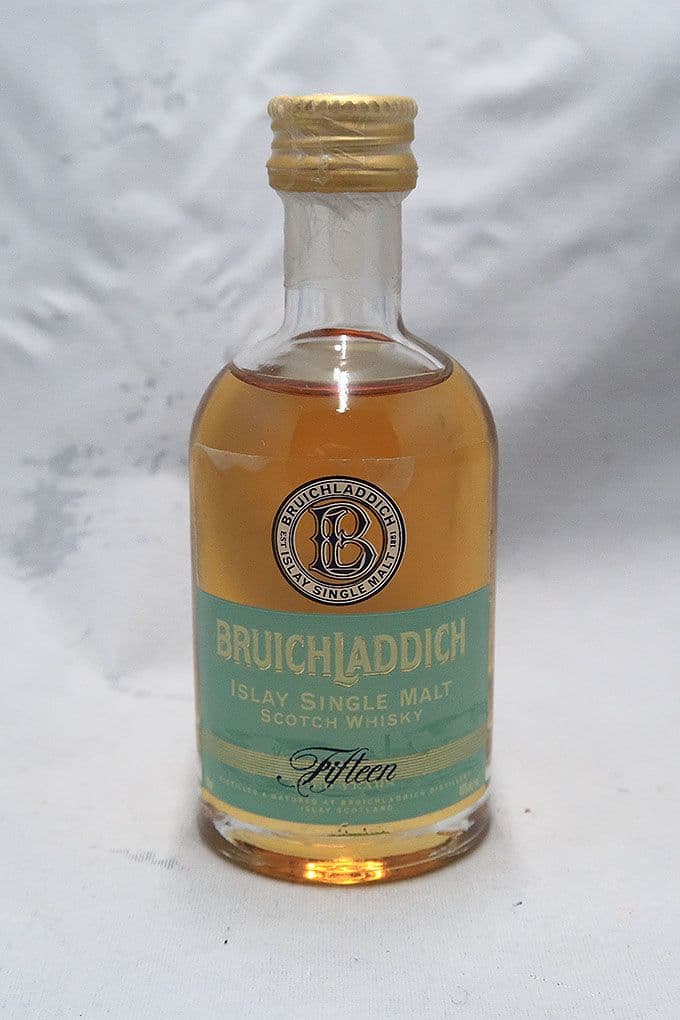 ブルックラディ １５年 シングルモルトウィスキー ミニチュアボトル