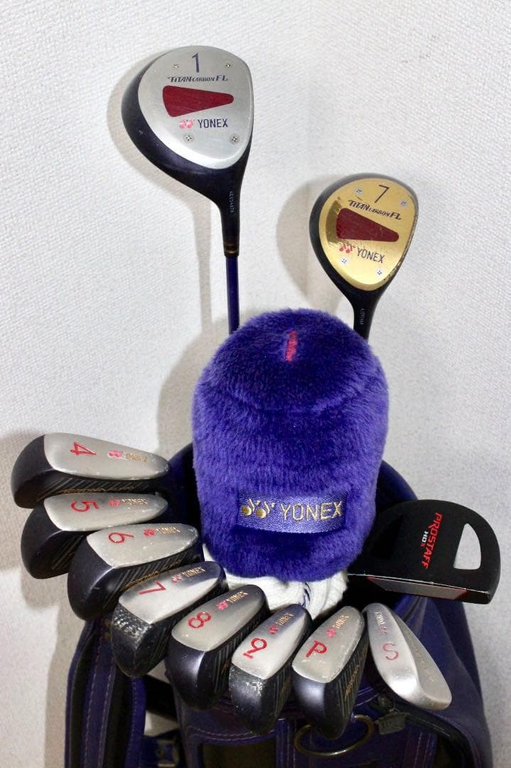 レディース用❗️ヨネックス等 ゴルフクラブ セット‼️キャディバッグ付❗️