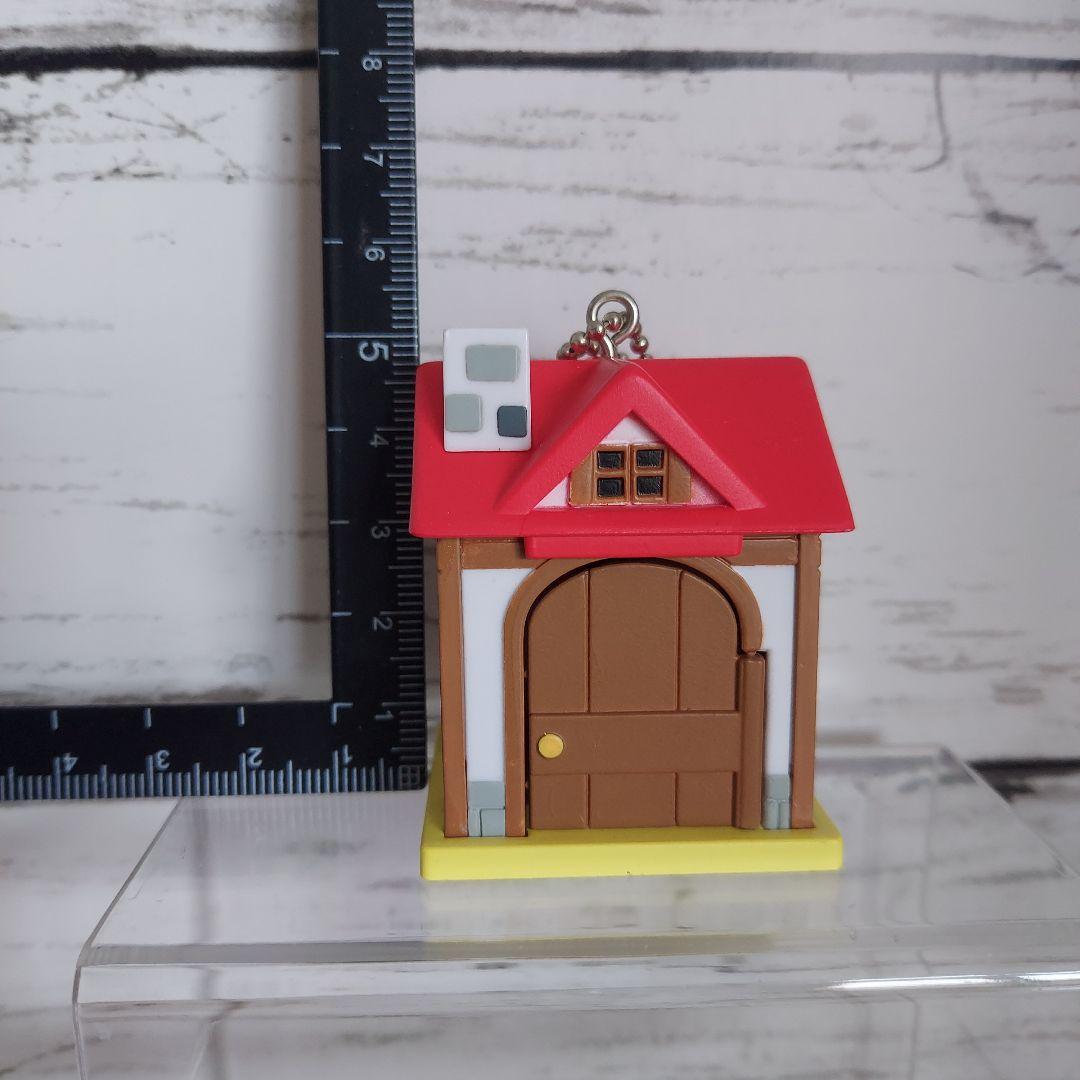 おいでよどうぶつの森　ミニミニハウスキーチェーン　フィギュア