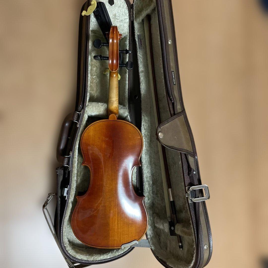 スズキsuzuki ヴァイオリンno.200 1/2 ケース弓付き 2008年製