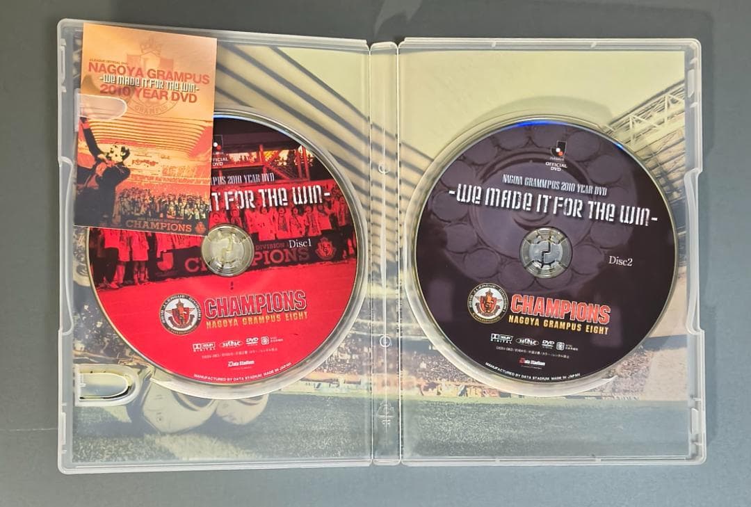 名古屋グランパス 2010初優勝 記念15点セット DVD Tシャツ