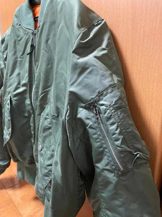 中田商店VALLEYAPPARELバレイアパレルフライトジャケット　カーキ