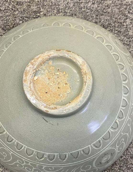 李朝　青磁　鉢　皿　　　古美術 高麗青磁