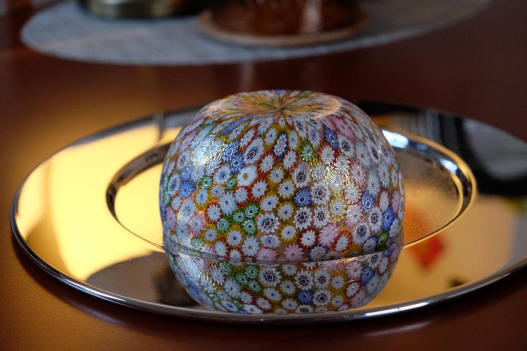 ベネチアンガラス ミルフィオリ 茶碗 舩木倭帆/黒木国昭/藤田喬平/江波冨士子