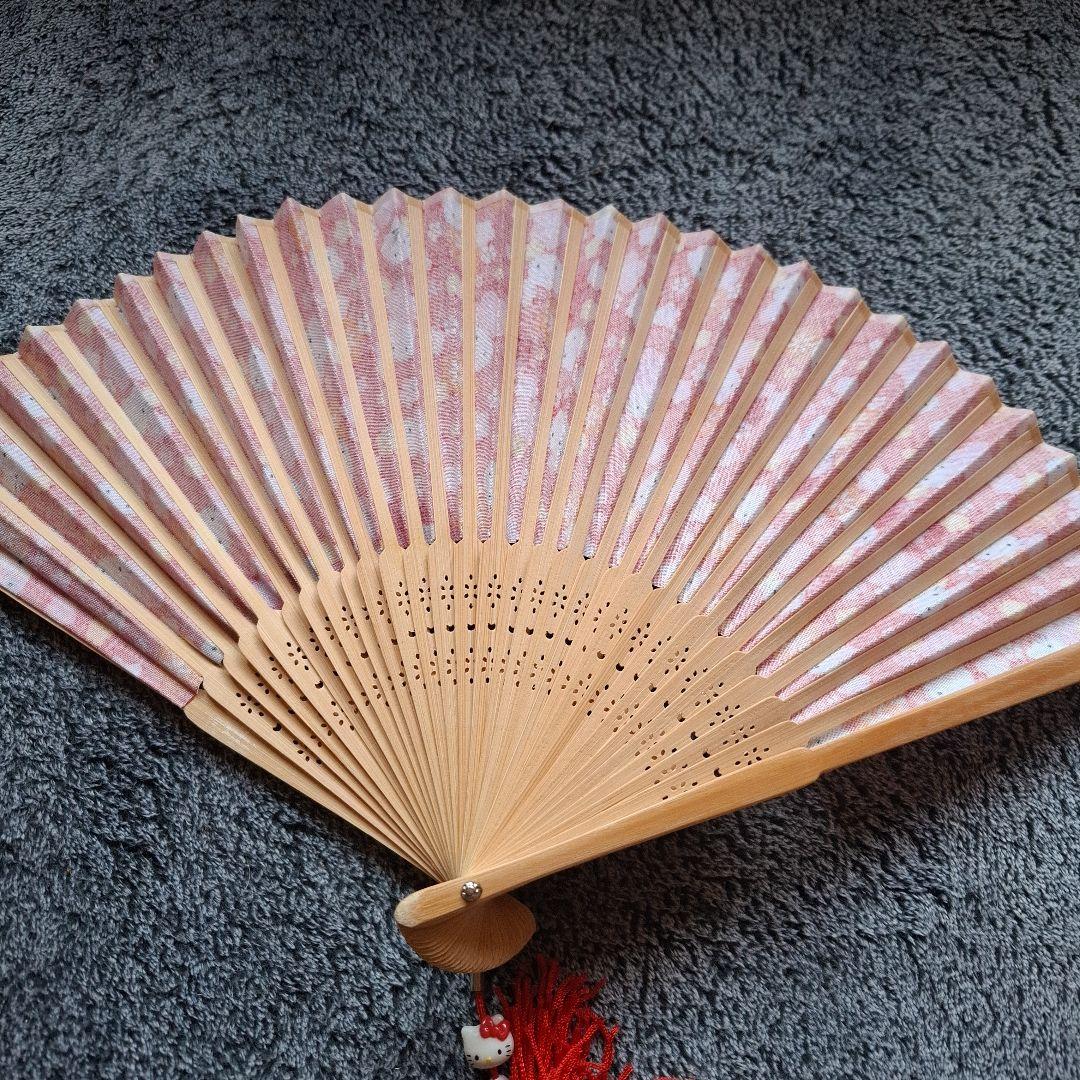 平成レトロキティ希少激レアHelloKITTYキティの扇子３点セット