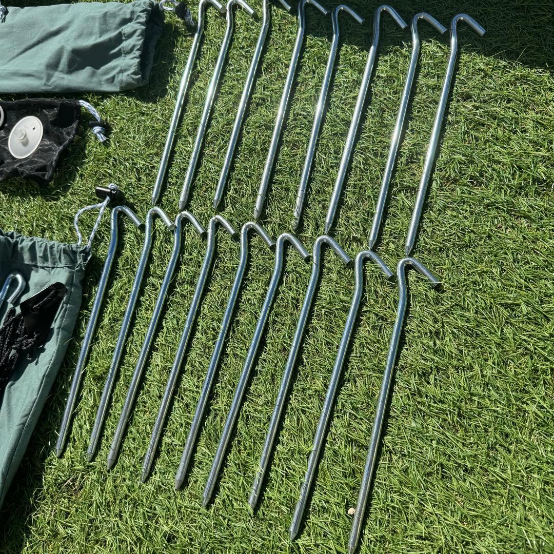 テンマクデザイン サーカスTCDX ダックグリーン 窓付フロントフラップセット