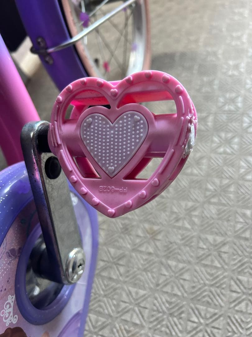 東京引取限定、プリンセスソフィア幼児用自転車 16インチ