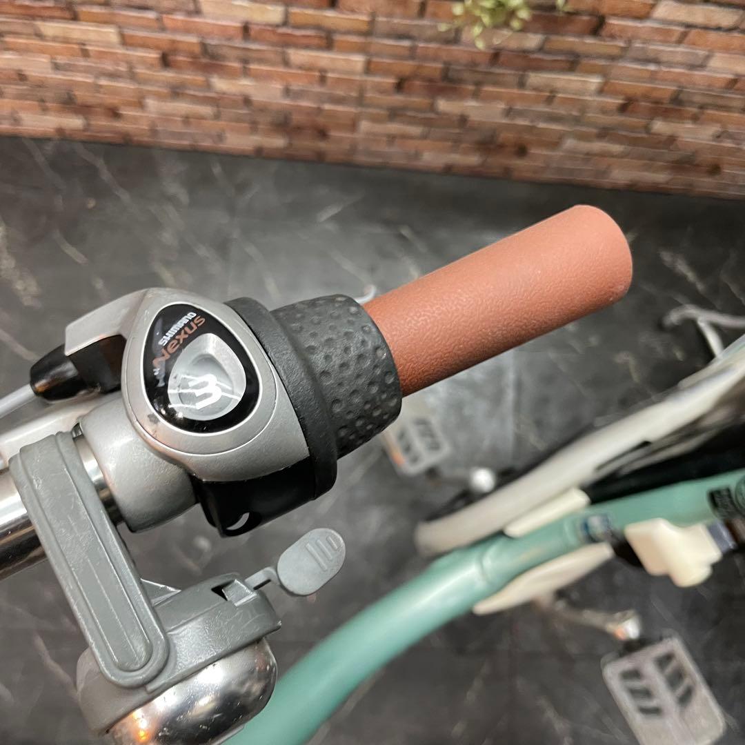 分解発送【6】電動自転車 Panasonic light U グリーン24インチ