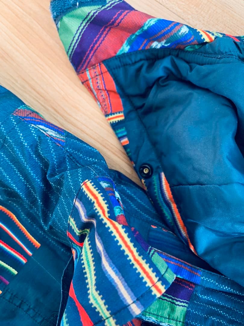 Burton 子供用スノーボードウェア パッチワーク