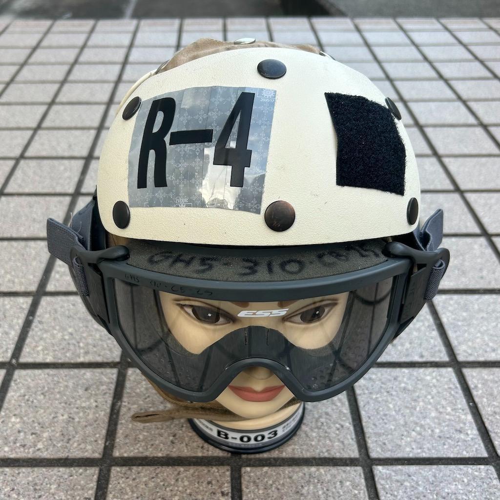 米軍　デッキクルーヘルメット　FLIGHT DECK　白　ミリタリー