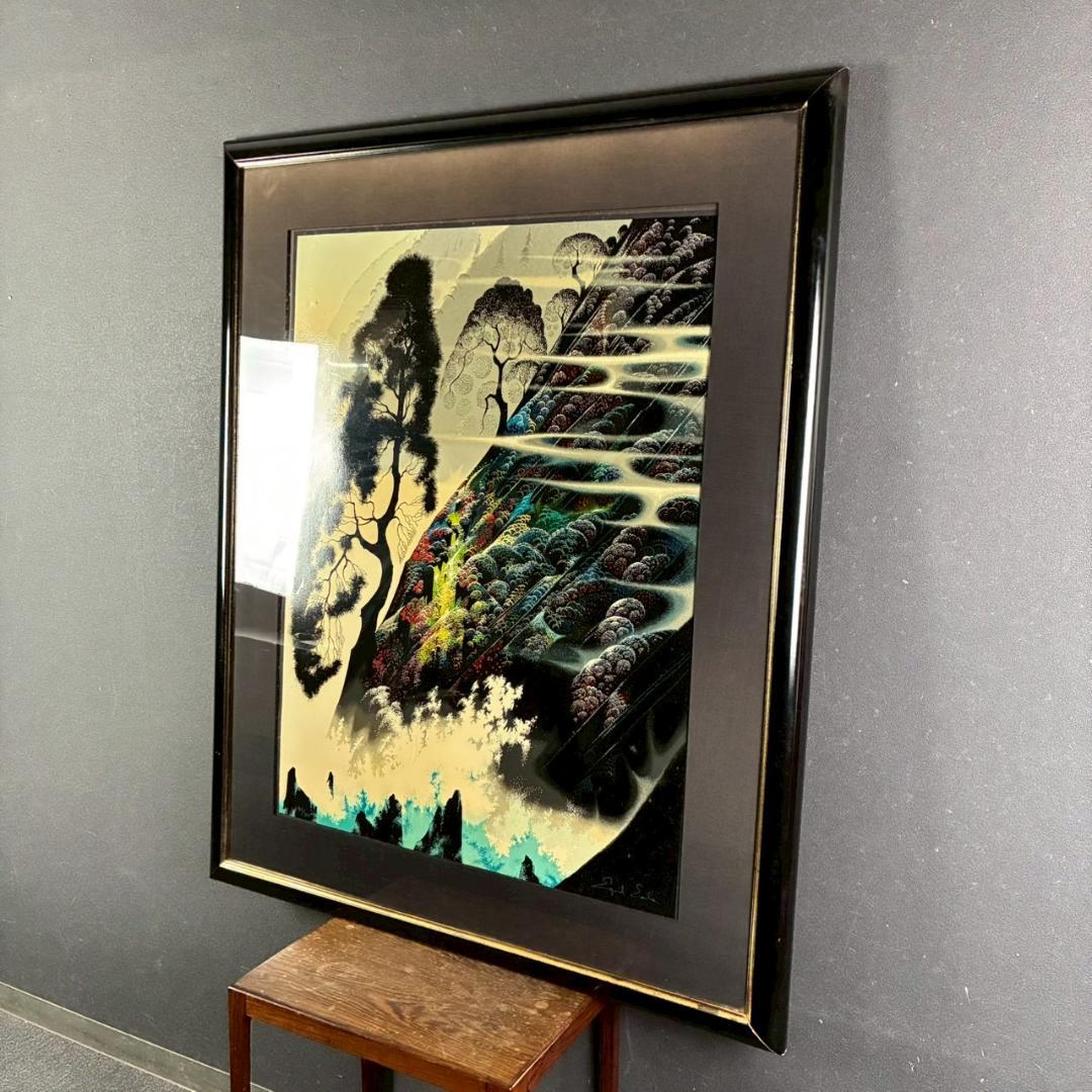 アイベン・アール「ラディアントスプレンダー」シルクスクリーン 大作 直筆サイン入