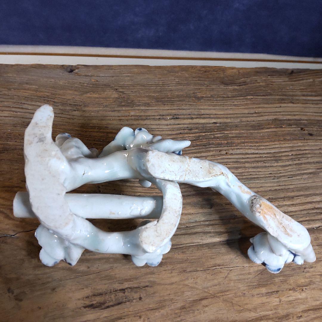 古伊万里、珍品、花と鳥梅に鶯