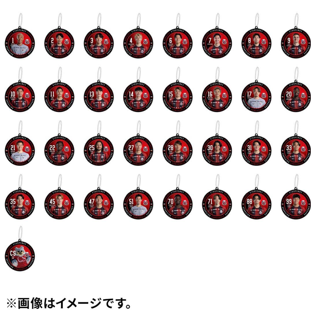 【新品未使用】北海道コンサドーレ札幌 サークル型ラバーキーホルダー