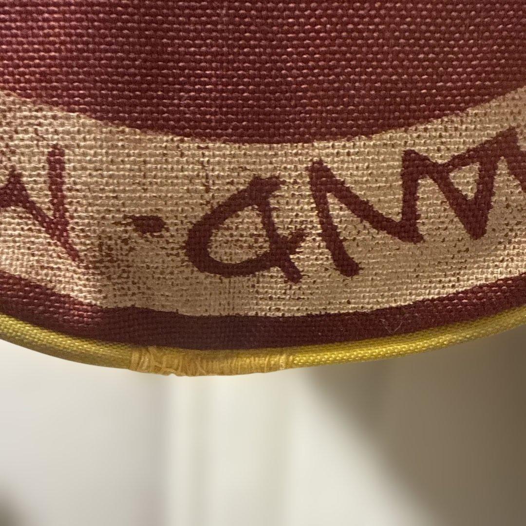 VANS ボストンバッグ　ドラムバック　 バーガンディ/イエロー