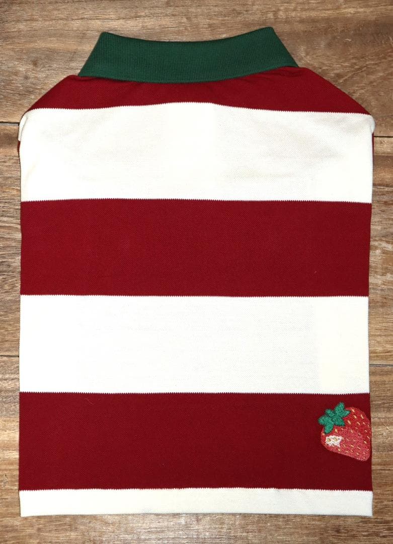 新品 GUCCI ペットコレクション ビッグストライプシャツ (Lサイズ)　Ⓗ