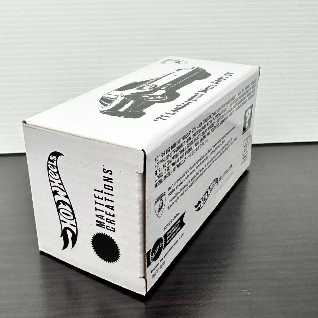 ホットウィール　プレミアム　RLC限定　 71 ランボルギーニ ミウラ P400