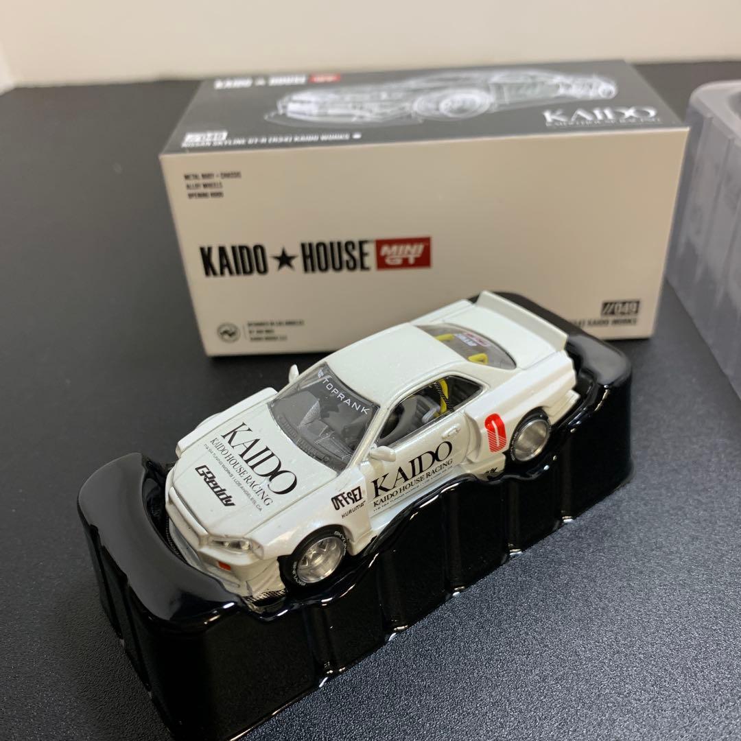MINI GT 1/64 Nissanスカイライン GT-R R34 kaido
