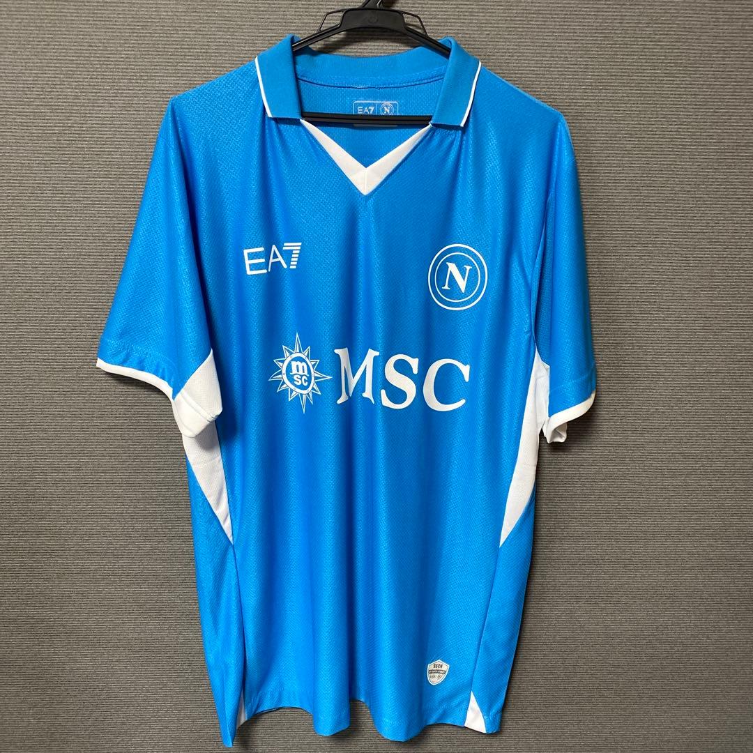 (新品)ナポリ ユニフォーム ホーム24/25 クヴァラツヘリア XL