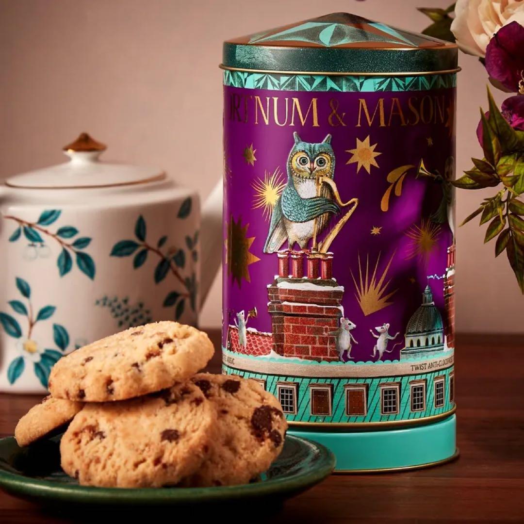 フォートナム&メイソン　クリスマススパイスティーとビスケットのセット