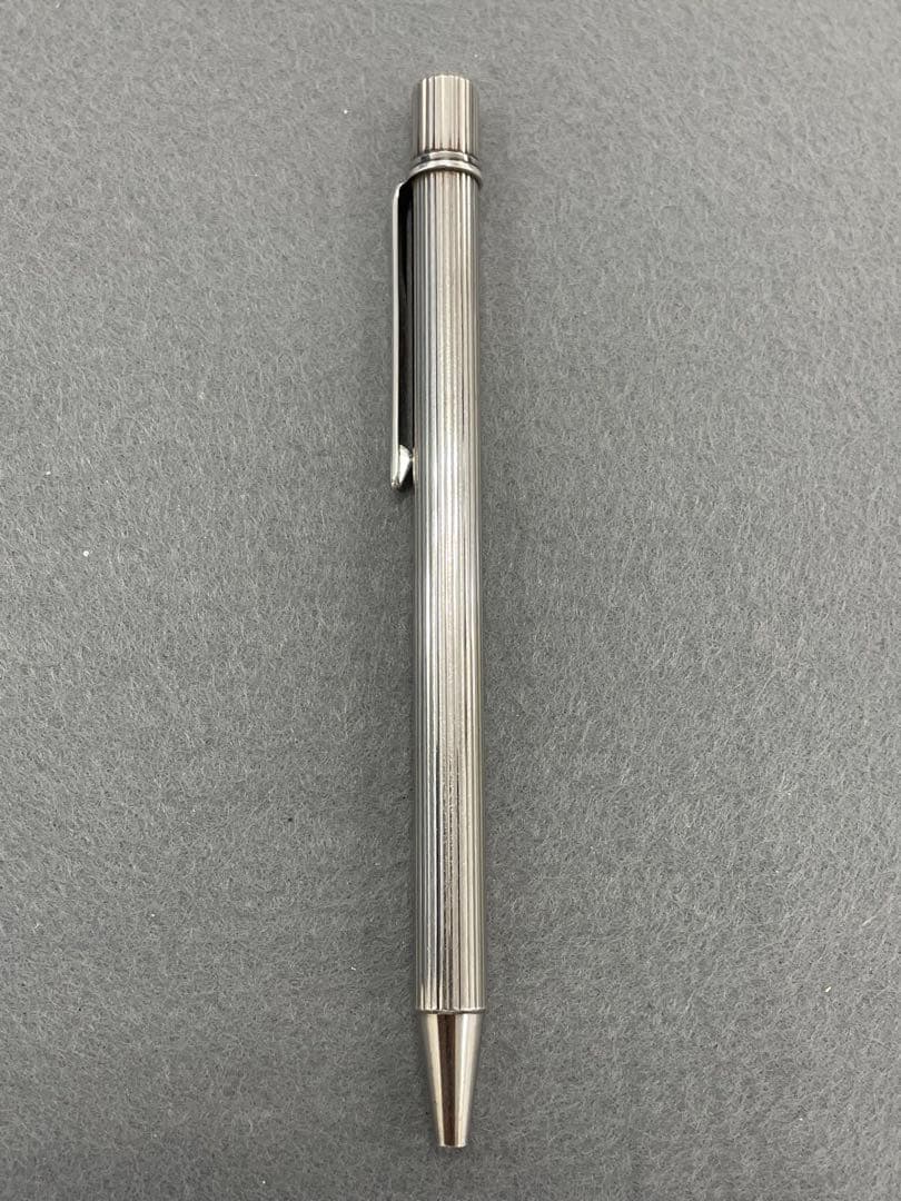 Cartier カルティエ ボールペン マストII シルバープレート ゴドロン