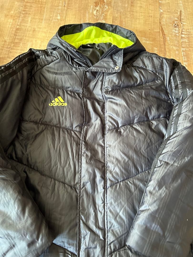 アディダス　adidas ベンチコート　LとLL 2枚セット　ダウン　ブルゾン