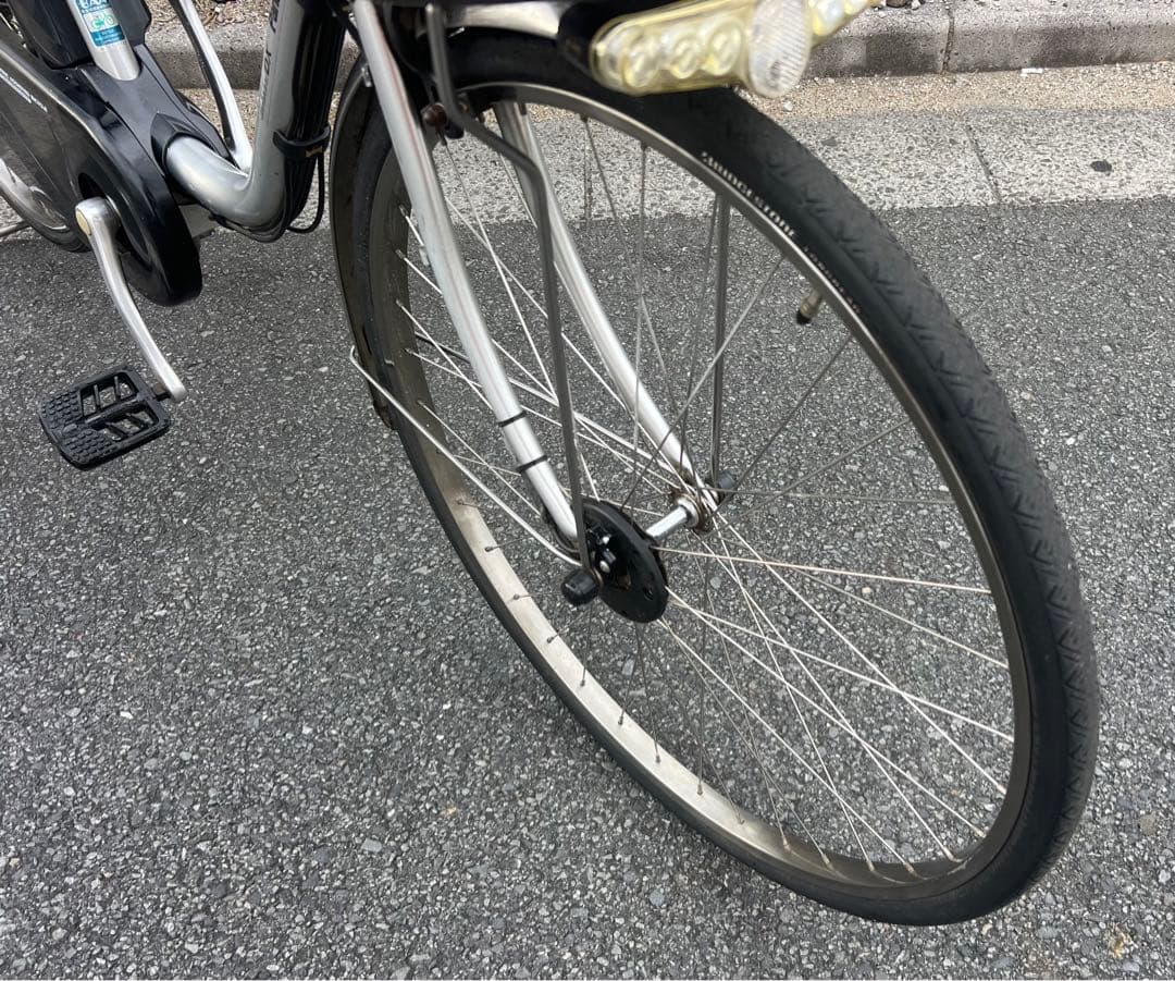 Panasonic新基準電動アシスト自転車良いバッテリー付き26関東圏配送可能