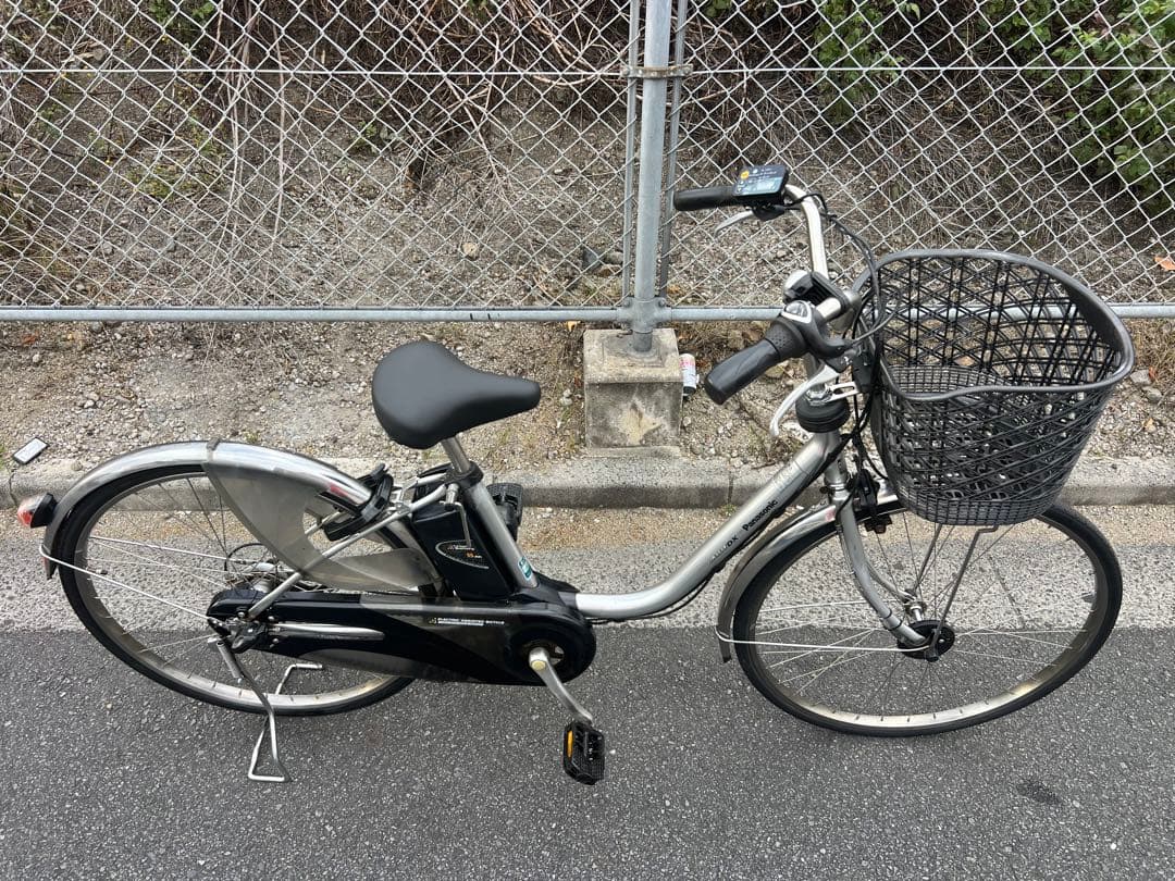 Panasonic新基準電動アシスト自転車良いバッテリー付き26関東圏配送可能