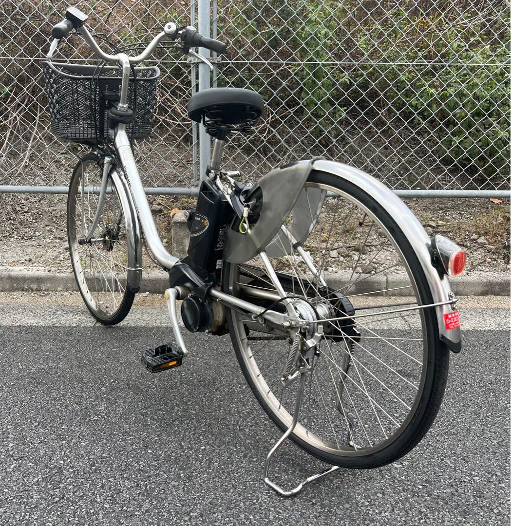 Panasonic新基準電動アシスト自転車良いバッテリー付き26関東圏配送可能
