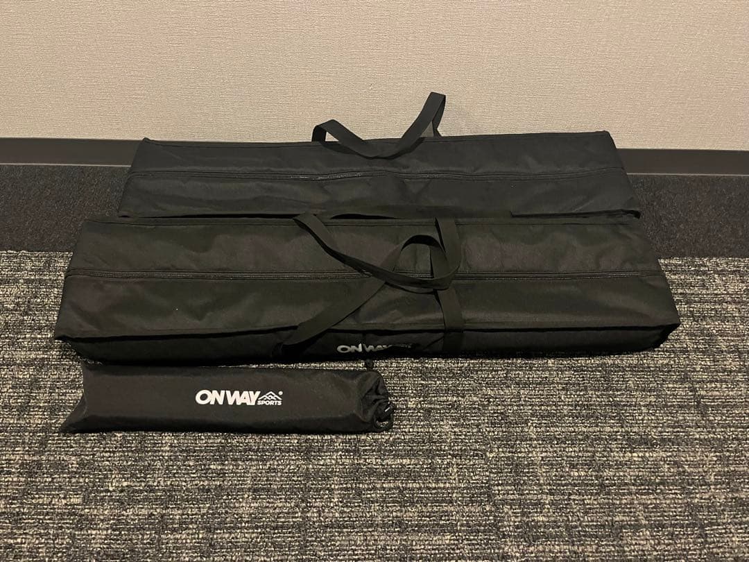 【週末値下】ON WAY/アウトドアテーブル3点セット