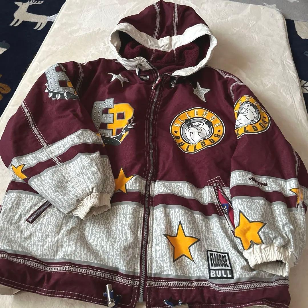 レア90ゴールドウィン社 ブルドッグ上下(リバーシブル) Lサイズ美品