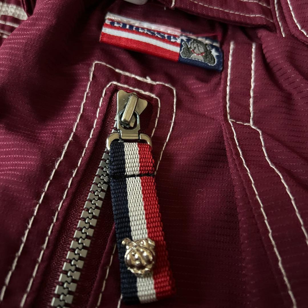 レア90ゴールドウィン社 ブルドッグ上下(リバーシブル) Lサイズ美品