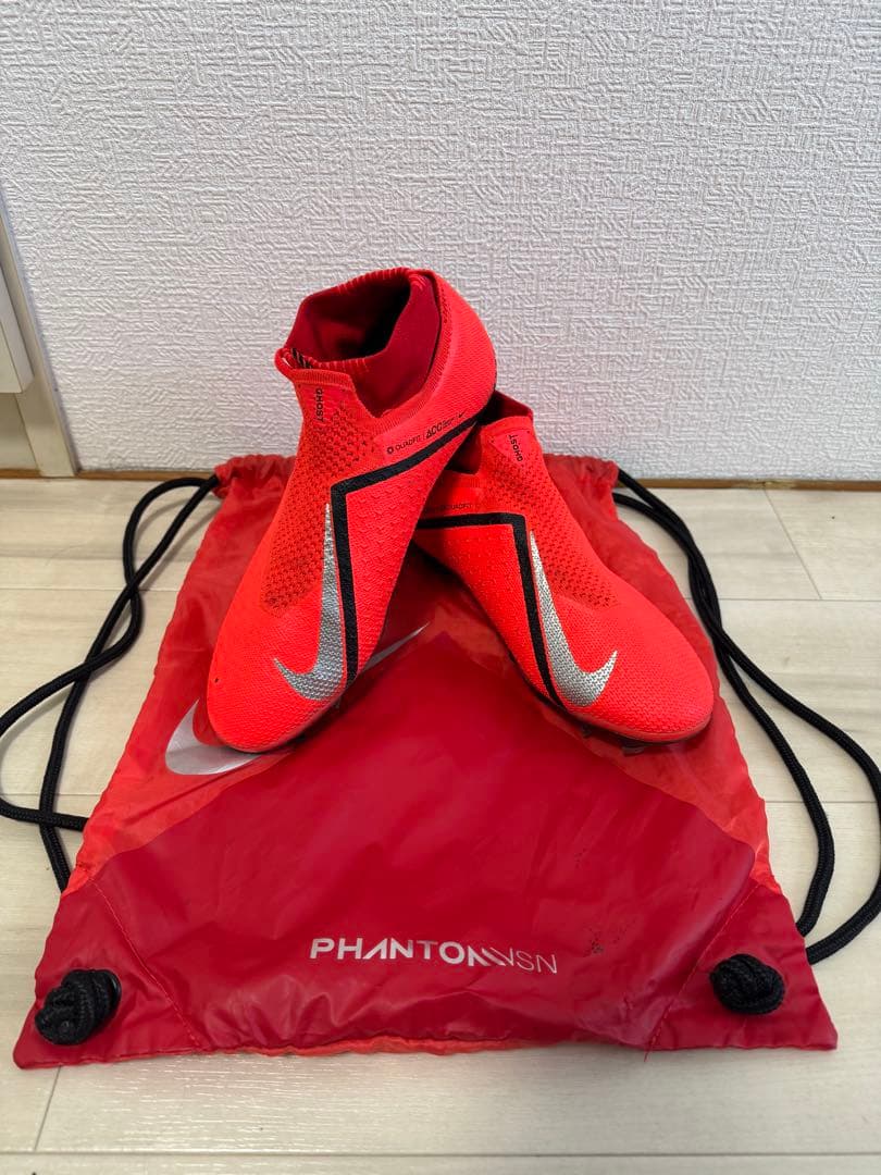 Nike Phantom Vision FG サッカーシューズ レッド