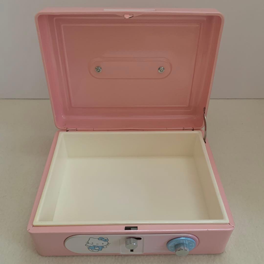 サンリオ♡エンジェルキティ 手提げ金庫 ダイヤル式 鍵付 ハローキティ【激レア】