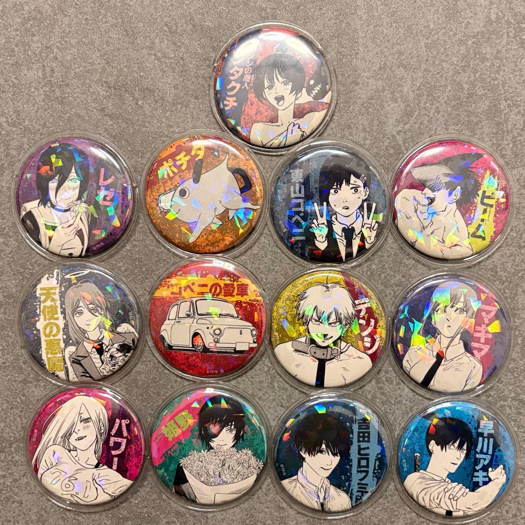 チェンソーマン オールスター缶バッジ　第一弾　ジャンプショップ　JCS限定