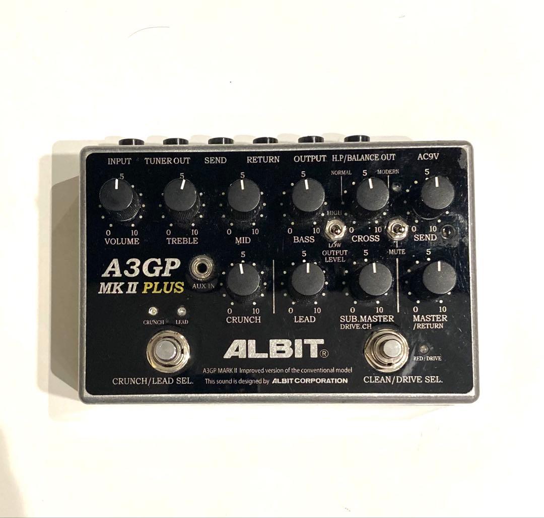 ALBIT A3GP MK II PLUS ギタープリアンプ