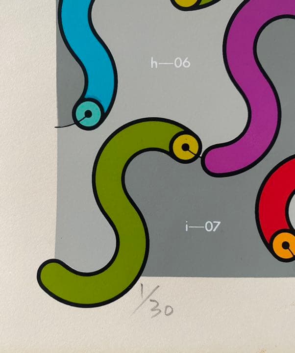 国東照幸 シルクスクリーン サインあり