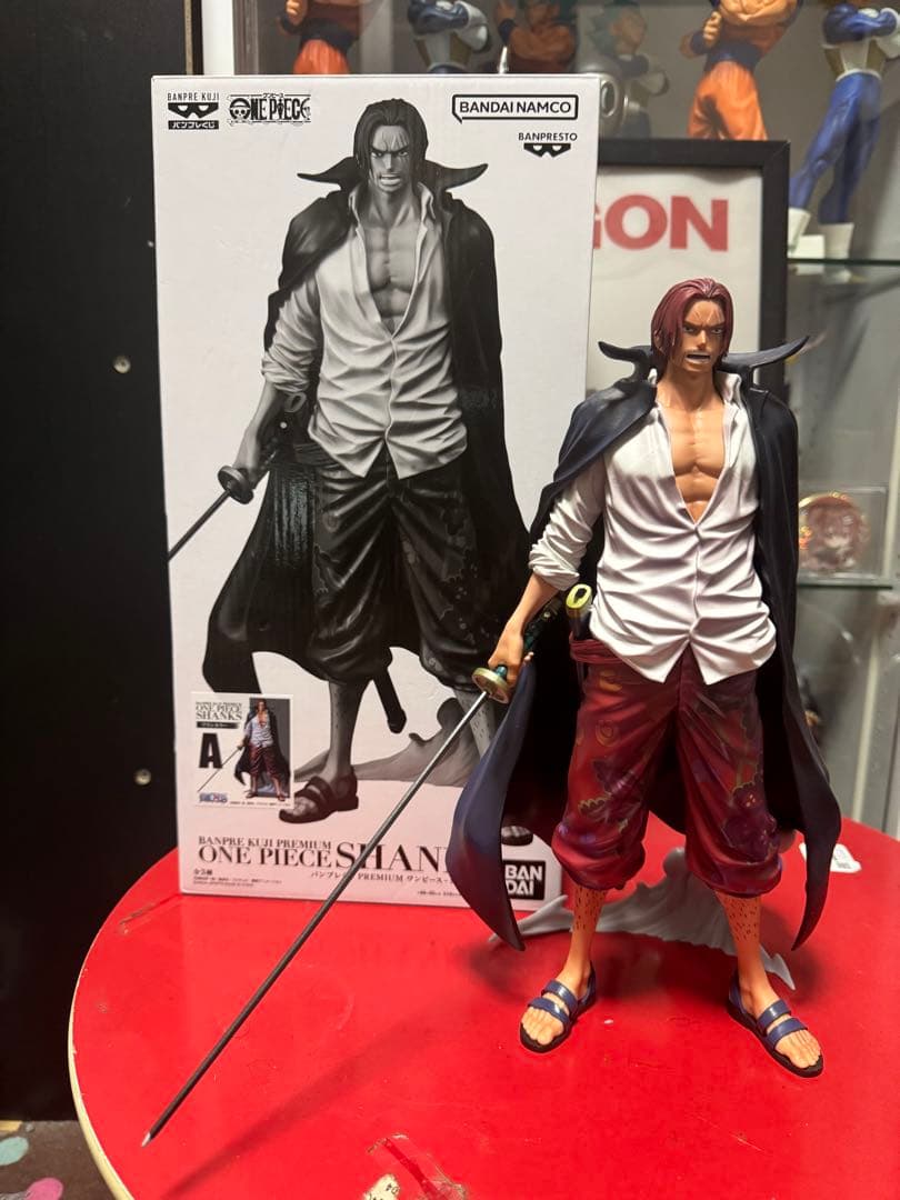 ワンピース ONEPIECE バンプレくじ シャンクス A賞