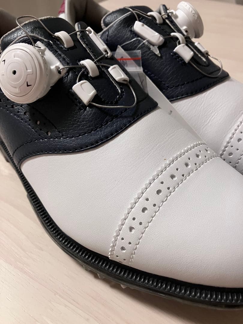 Callaway ゴルフシューズ 女性用 ホワイト/ネイビー